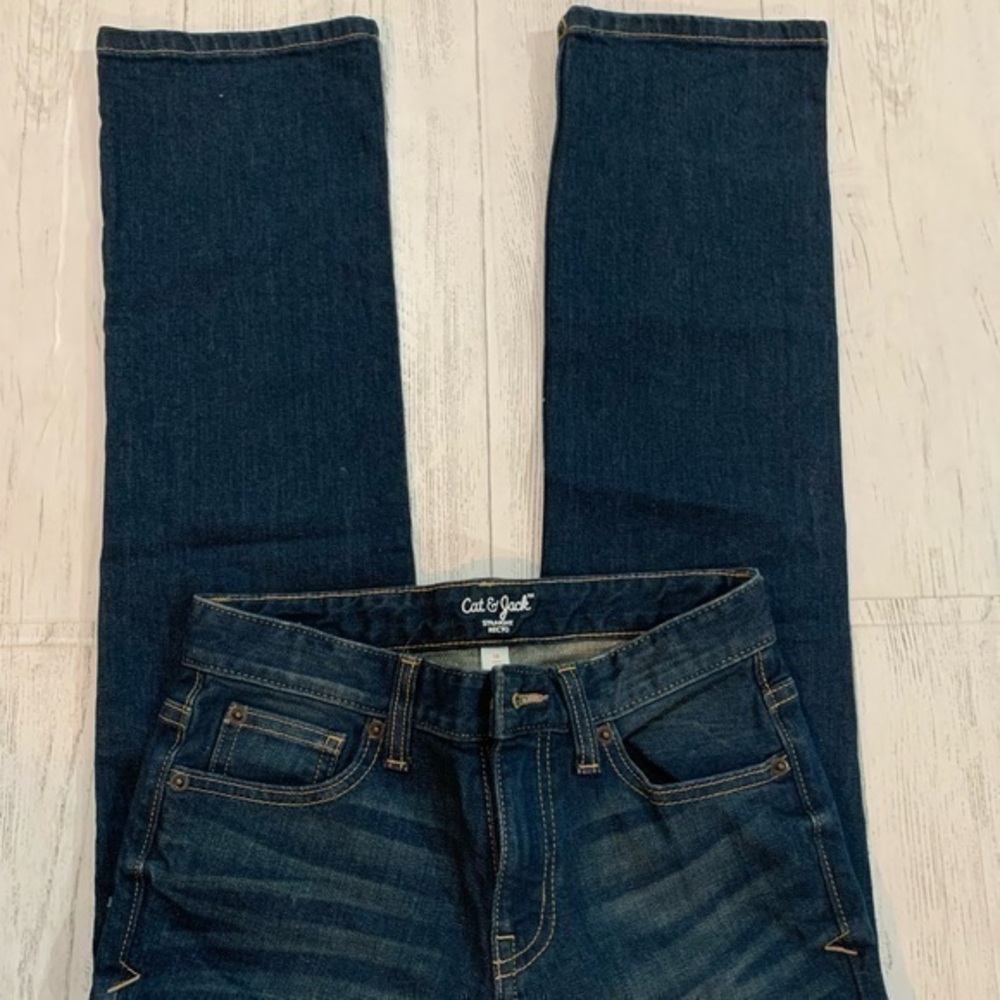 Cat&Jack boys straight Recto jeans size 10